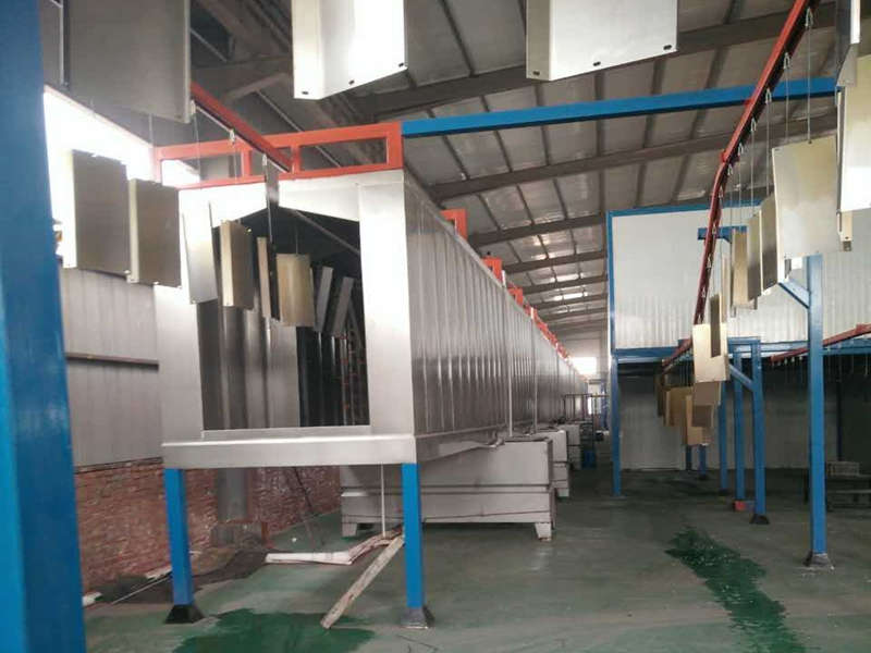 喷淋前处理流水线